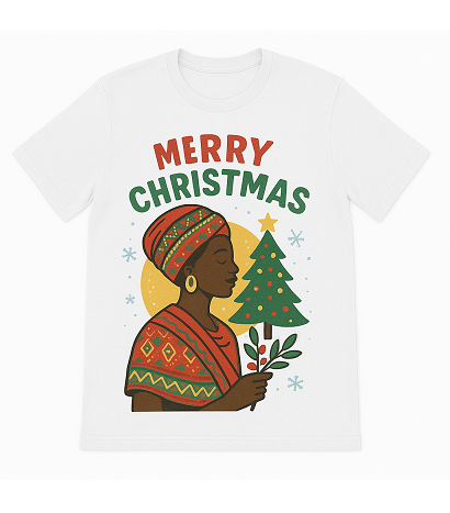 Christmas Drip Tee